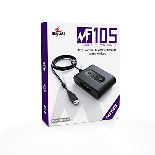 Mayflash SNES Controller Adapter for Switch PC Windows Turbo XInput Y862828