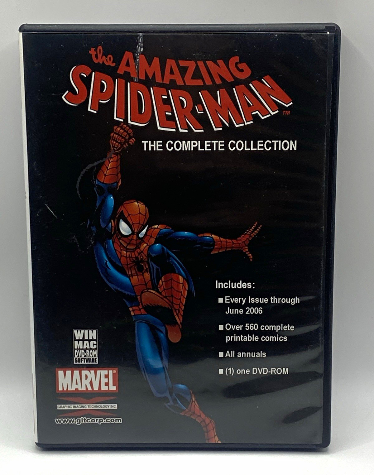 Marvel Amazing Spider-Man: The Complete Collection DVD-ROM for Windows 98-XP