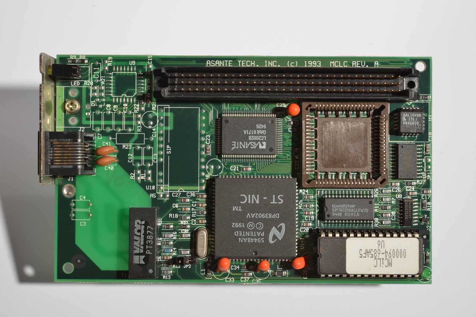 Asante MacCon MCiLC LC PDS Ethernet / FPU Card Macintosh LC Color Classic LC575