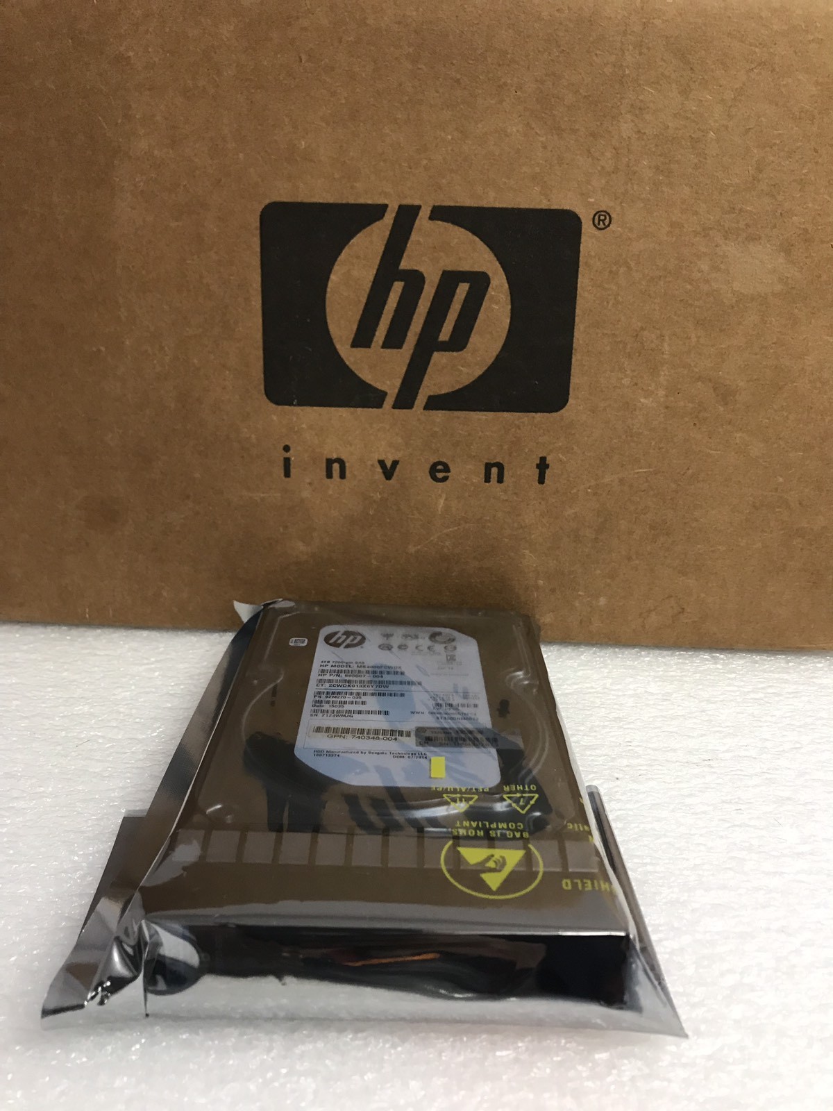 HP 693689-B21 693721-001 4TB 3.5" 7200 RPM 6G DUAL PORT MDL HARD DRIVE G7
