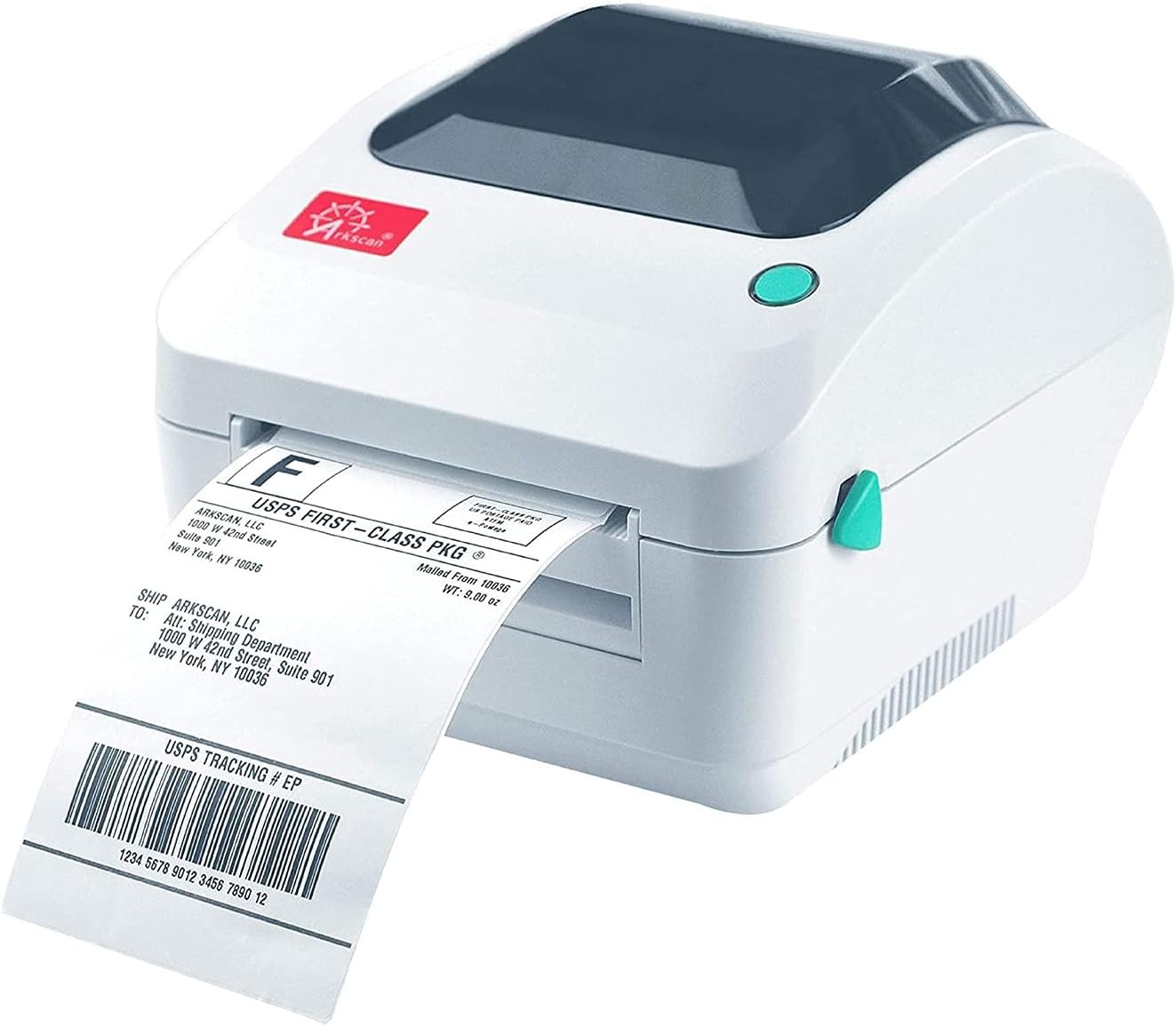 Arkscan 2054A Shipping Label Printer 4x6 Thermal USB Windows Mac