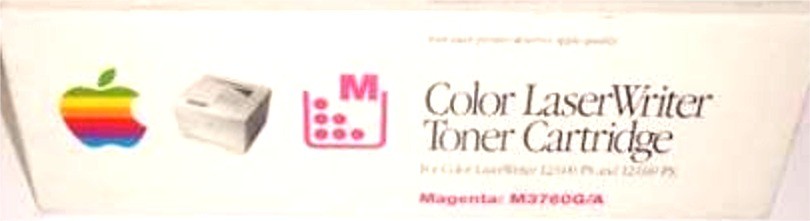 Genuine Apple M3760G/A Magenta Toner for Apple Color LW 12/600PS/12/660PS
