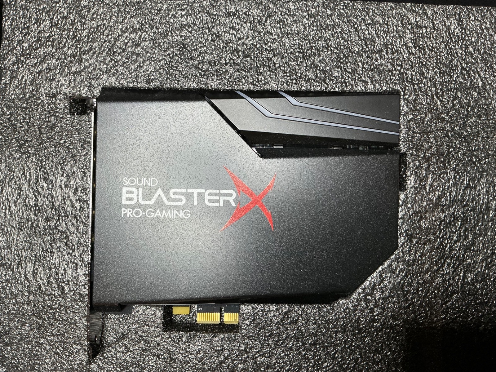 Creative Sound BlasterX AE-5 Plus PCIe Sound Card RGB Original Packaging