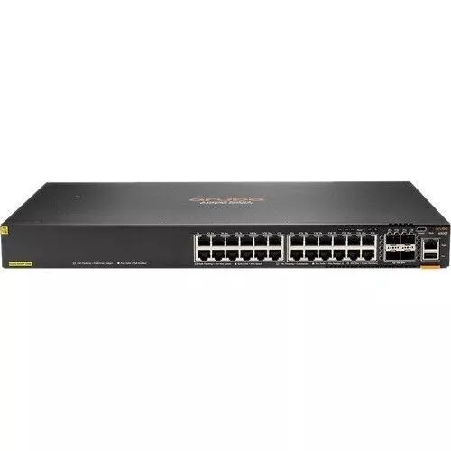 HPE R8N88B Aruba 6000 24-Port Gigabit Managed Switch 4x SFP New Sealed