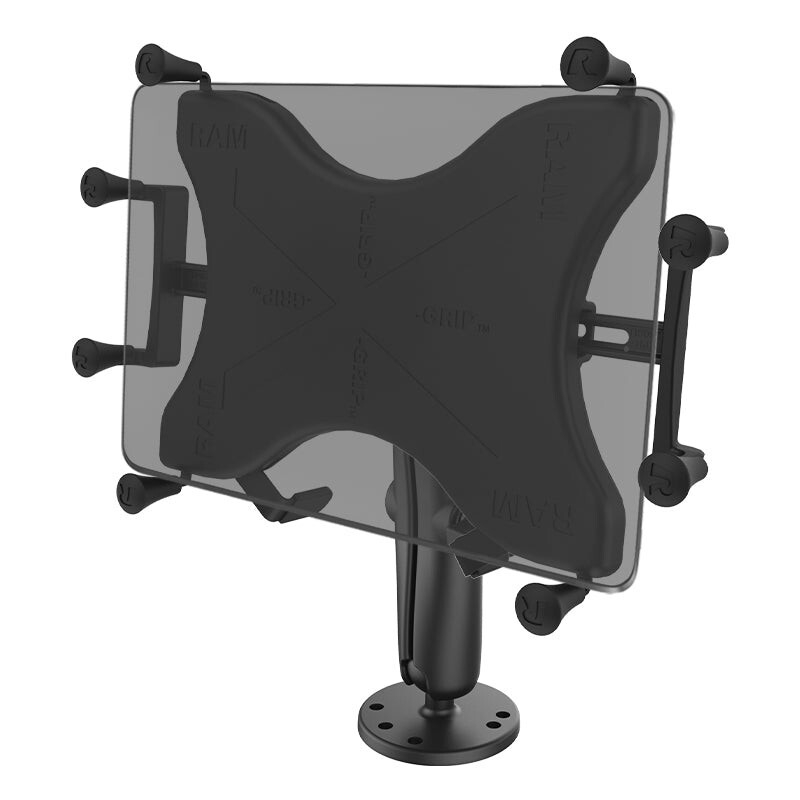 RAM X-Grip Drill-Down Mount for 9"-10" Tablets,  iPad 10, Samsung Galaxy, Others