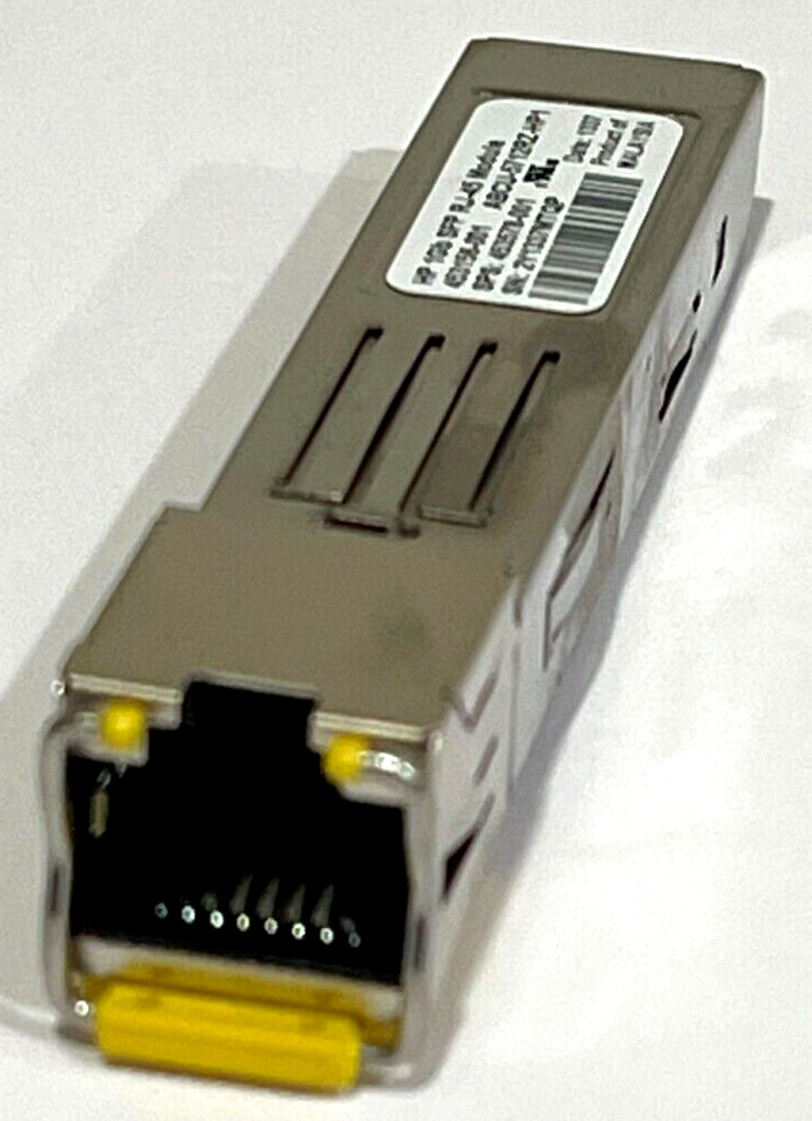 HP SFP-1G-T RJ-45 1000BASE-T 453156-001 1GbE Copper RJ45 SFP Transceiver