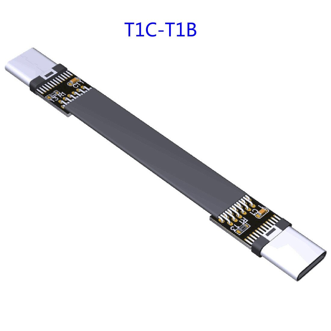 ADT-Link USB 3.1 TypeC to Type C Extension Cable FPV FPC Ribbon Flat USB C Cord