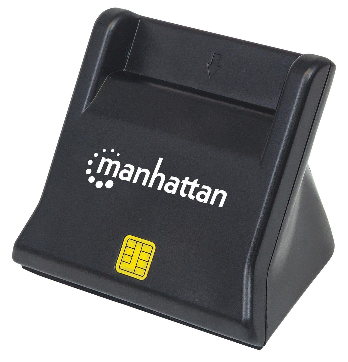 Manhattan 102025 USB-A Smart/Sim Card Reader 480 Mbps (USB 2.0), Desktop St ~E~