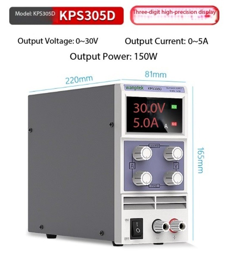 Adjustable DC Regulated Power Supply Electroplating Aging Switching Power Supply