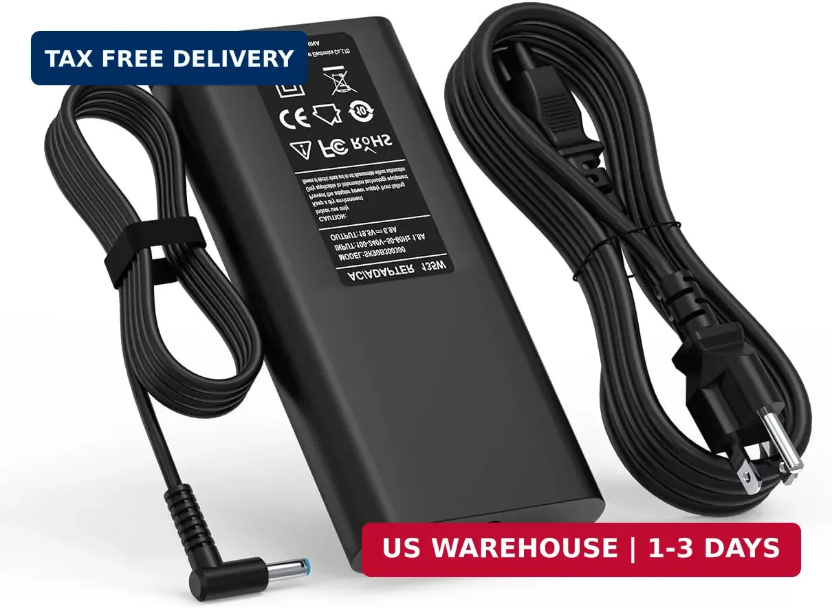 135W Laptop Charger Compatible with HP Spectre x360 OMEN 15 17 Pavilion Gaming 1