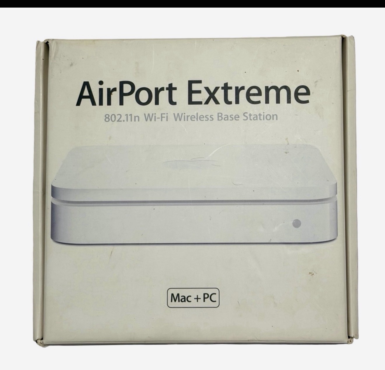 Apple AirPort Extreme Wireless-N Wireless Base Station MC340LL/A A1354 open box