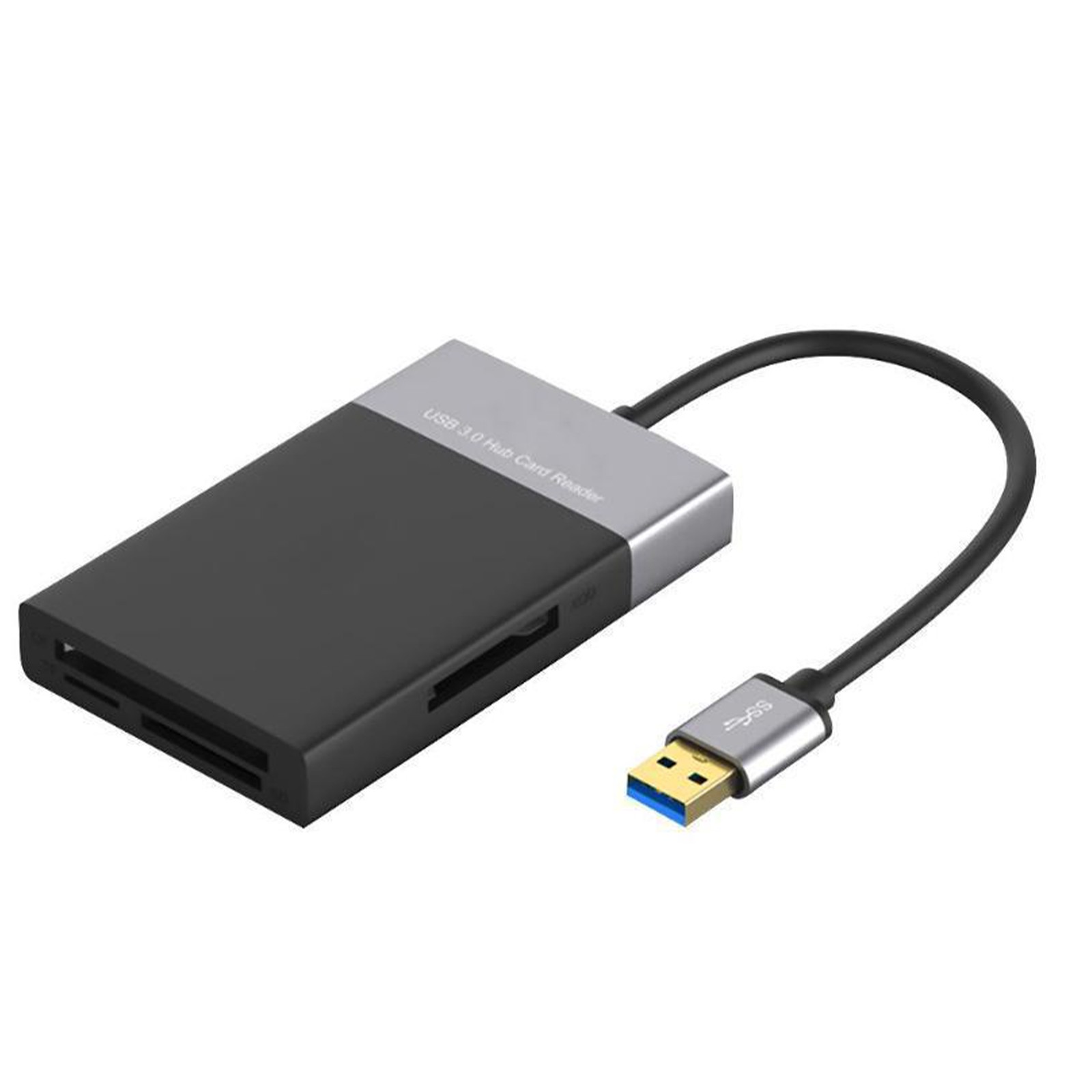 6 In 1 USB3.0 To CF XQD SD TF Memory Card Reader Writer OTG U Disk Adapter Hub
