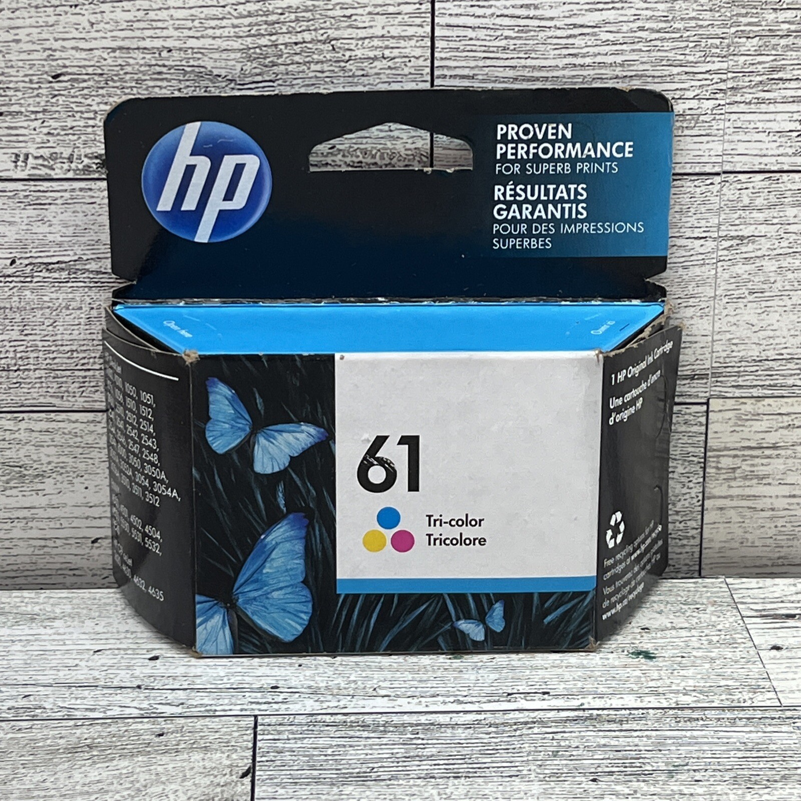 Genuine HP 61 Tri-Color Ink Cartridge CH562WN Exp 05/23