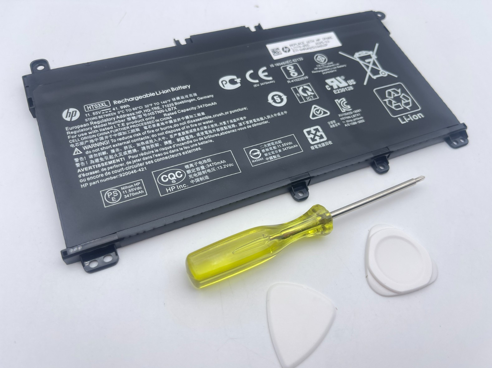 100pcs OEM Genuine HT03XL Battery For HP Pavilion 14-CE 15-DA 15-CS L11119-855