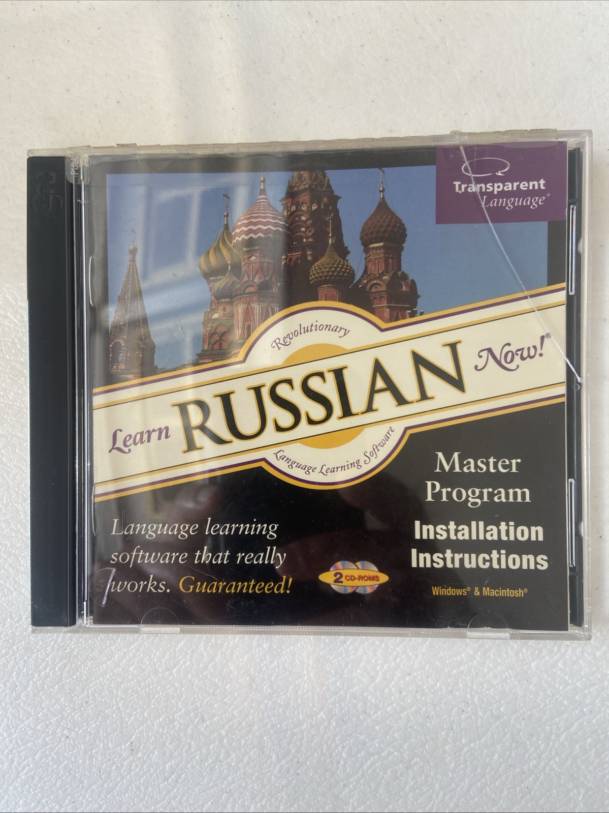 LEARN RUSSIAN NOW CD ROM ~ Version 7 Master Program ~ Windows/MAC - A14