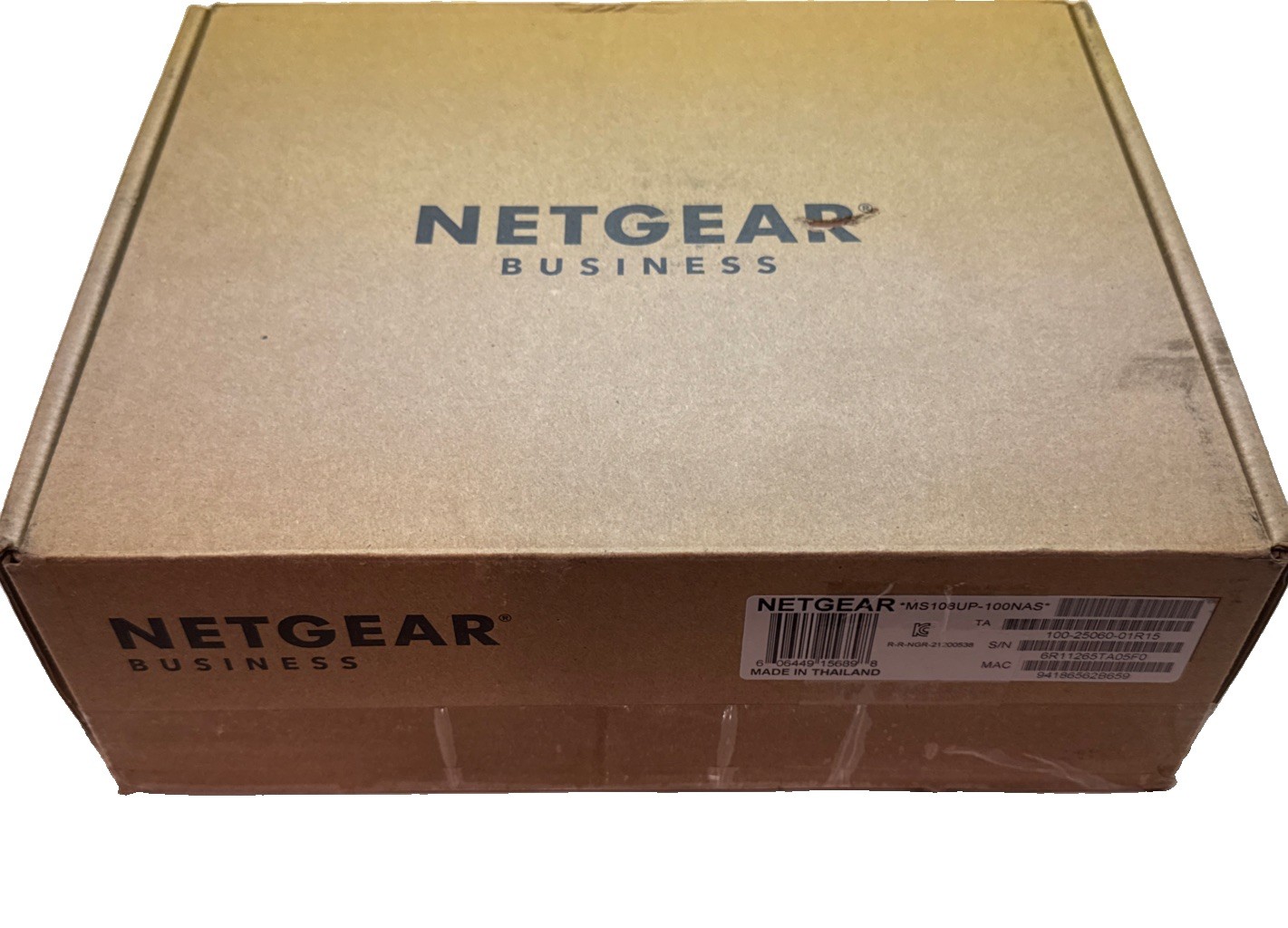 NETGEAR MS108UP-100NAS 8-Port 10G RJ-45 Plus Managed Layer 2 Switch Rack