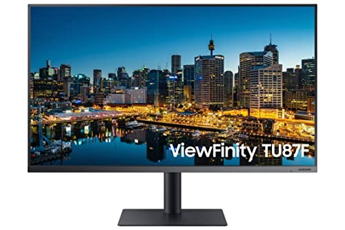 SAMSUNG TU87F SERIES 32-INCH VIEWFINITY 4K UHD MONITOR, VA, F32TU874VN - GRAY