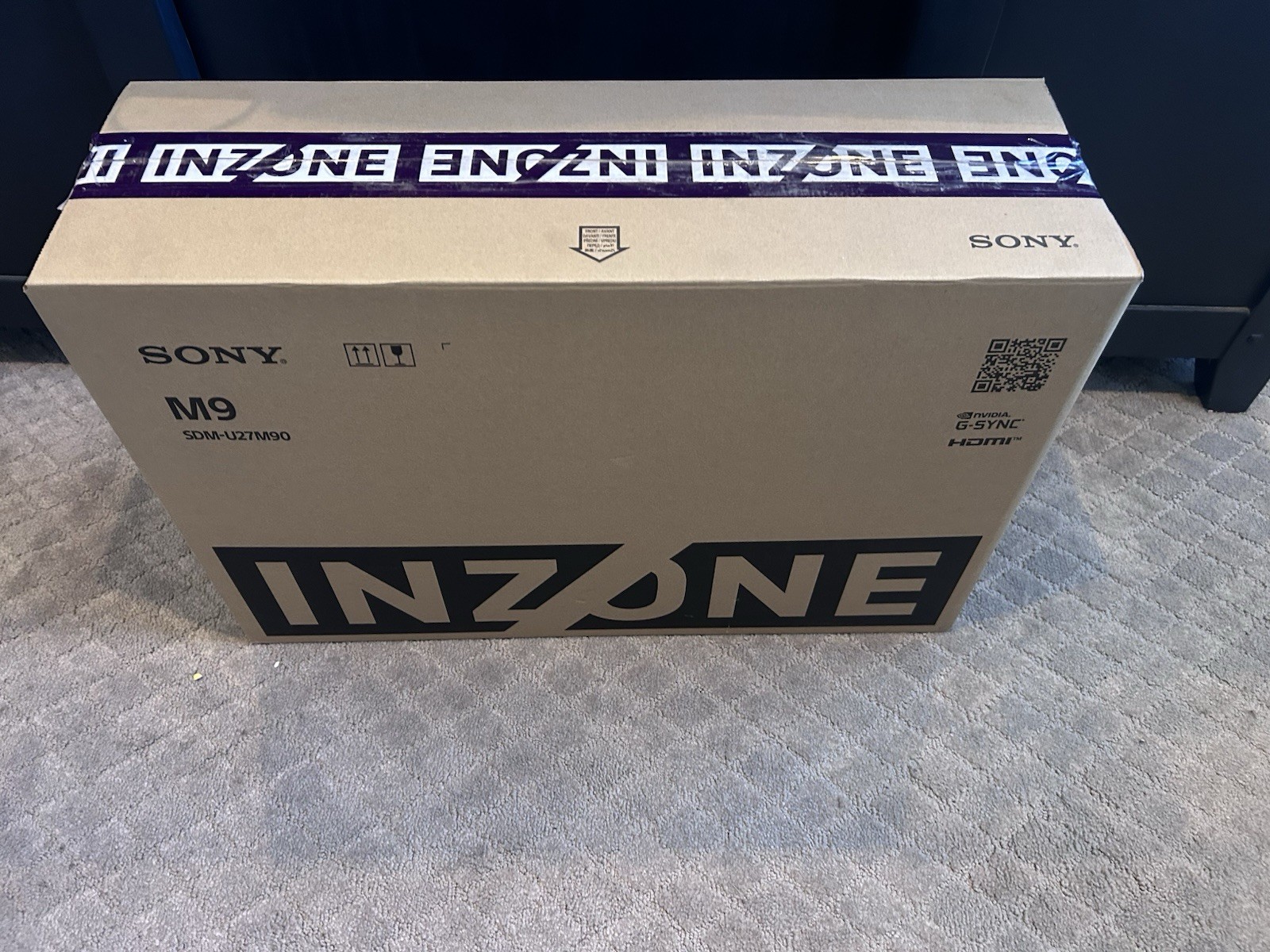 SEALED Sony INZONE M9 27" LCD Monitor SDM-U27M90 NVIDIA G-SYNC HDMI