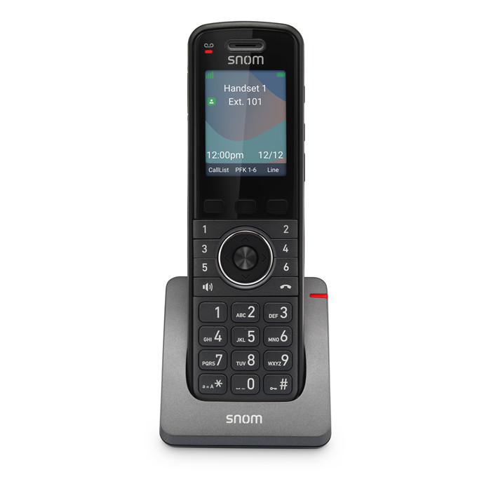 SNOM M55 DECT Handset Bluetooth HD Audio Quality Long Standby time Backlit