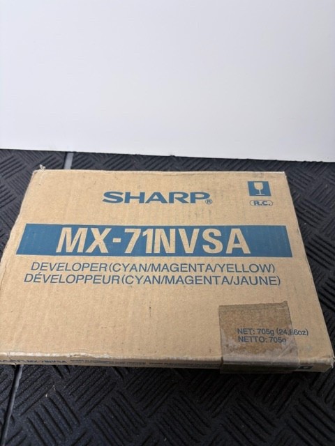 Genuine SHARP MX-71NVSA Developer  (CMY) NEW