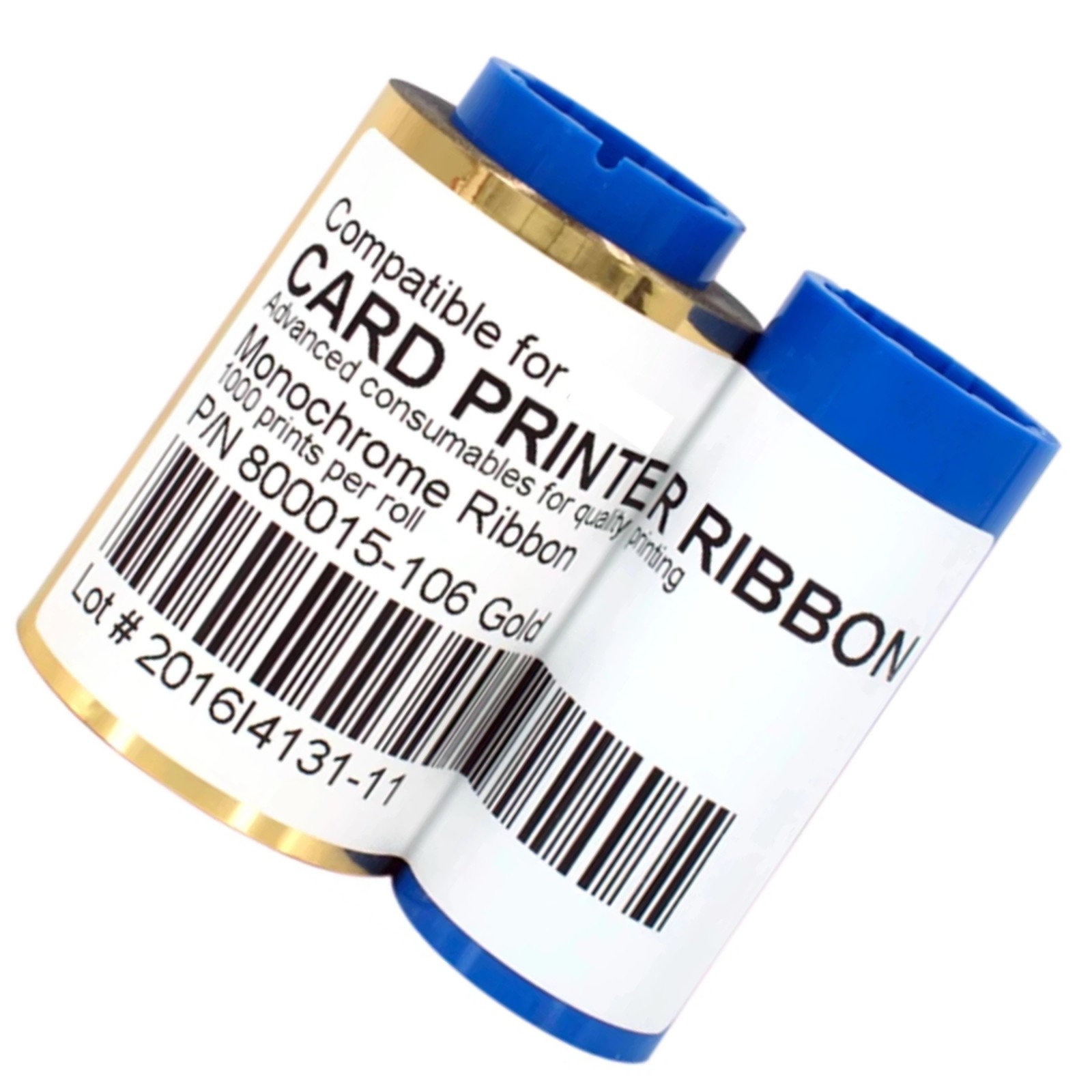 Gold Printer Ribbon Fits For Zebra P310 P330i Printer Parts