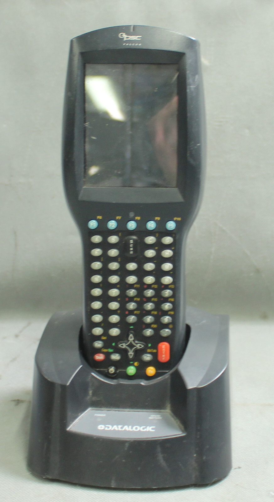 Datalogic PSC Falcon 4420 Colorbuild F Handheld Scanner w/ Dock (No Batt