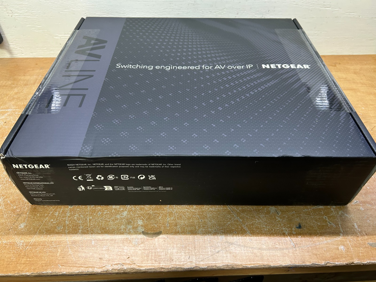 NETGEAR AV Line M4250-26G4XF-PoE+ Managed Network Switch