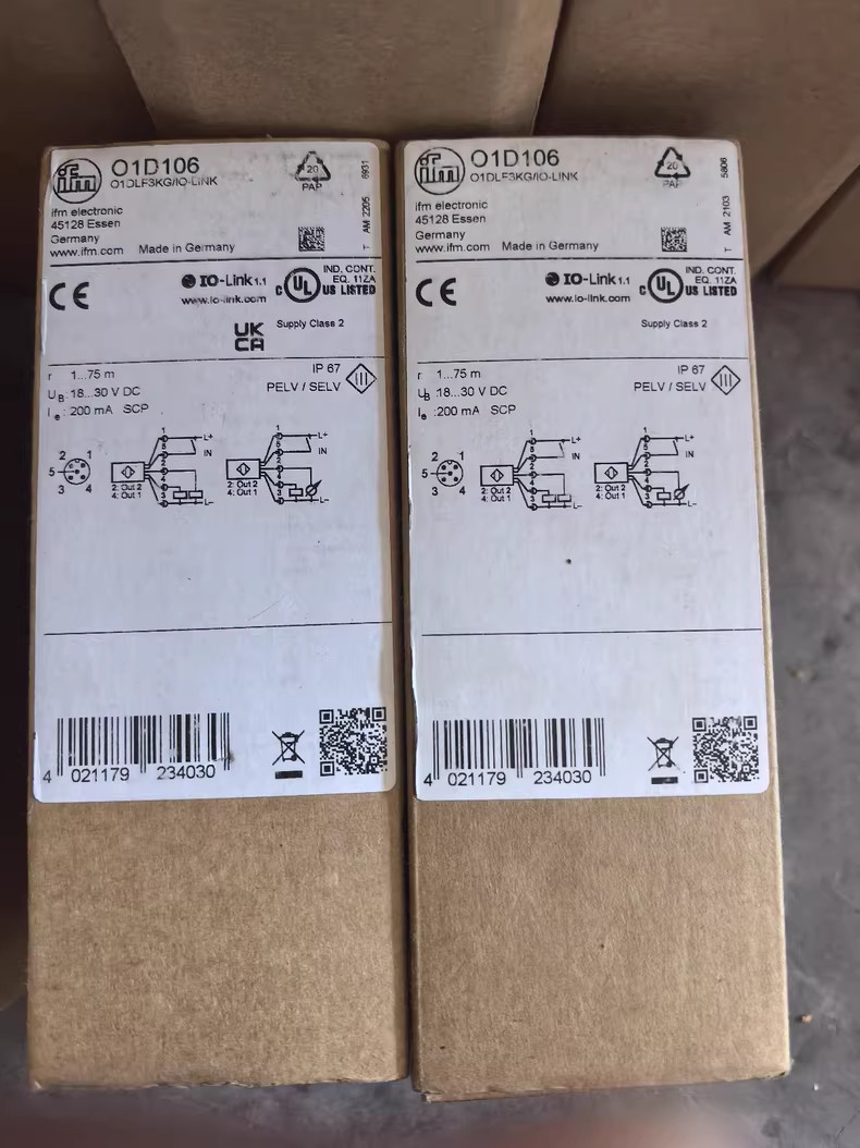 1 Pcs Brand New IFM 01D106 Laser Sensor Spot Goods Fast shipping DHL/Fedex