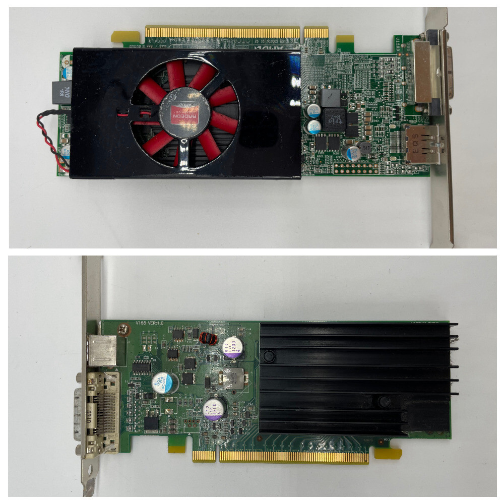Lot of 2 pcs - Video Graphics Card: Radeon C552 & GeForce P805-V155