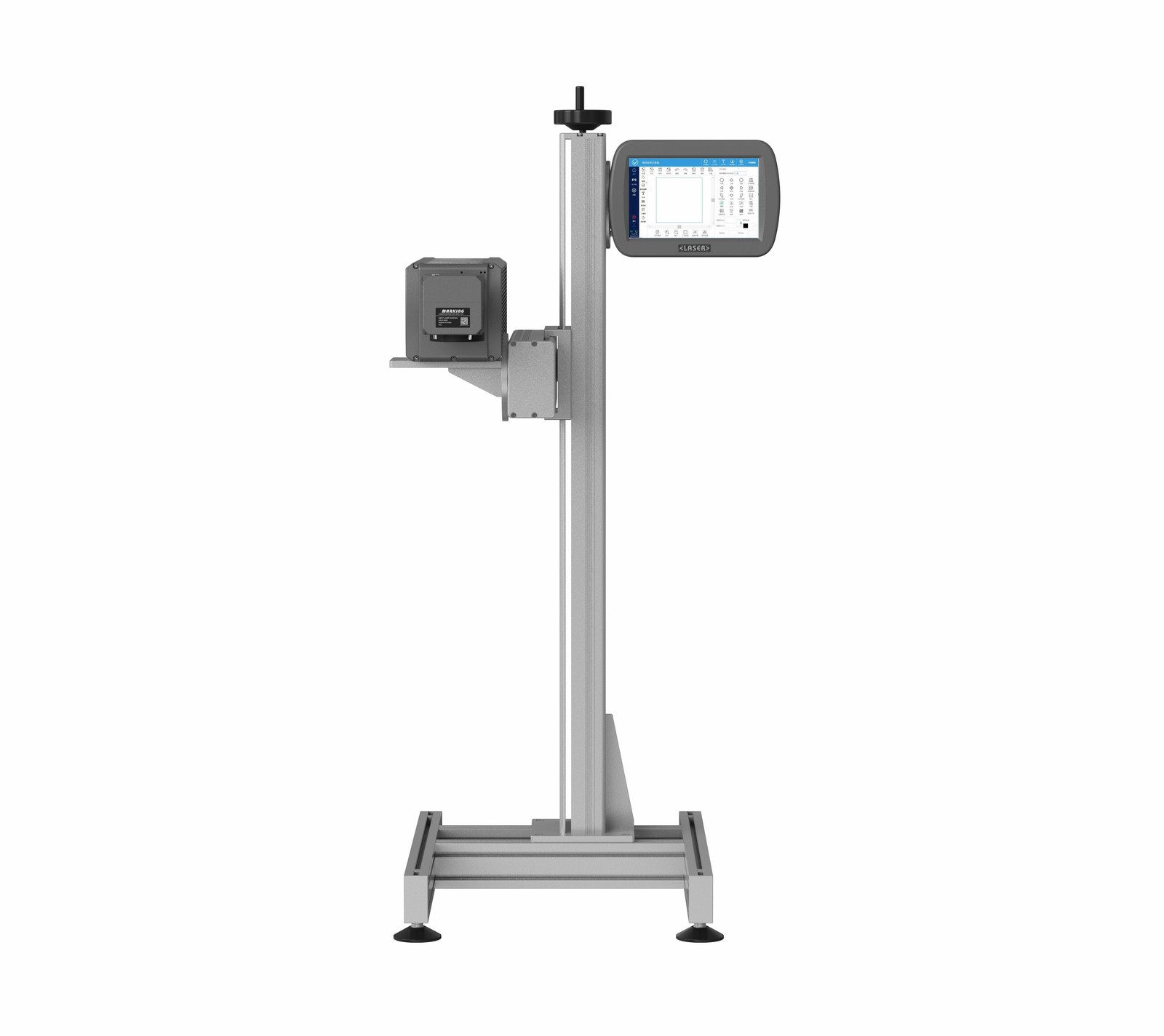 40W CO2 Flying Laser Machine Is Suitable for Non-Metal Marking Serial, Logo