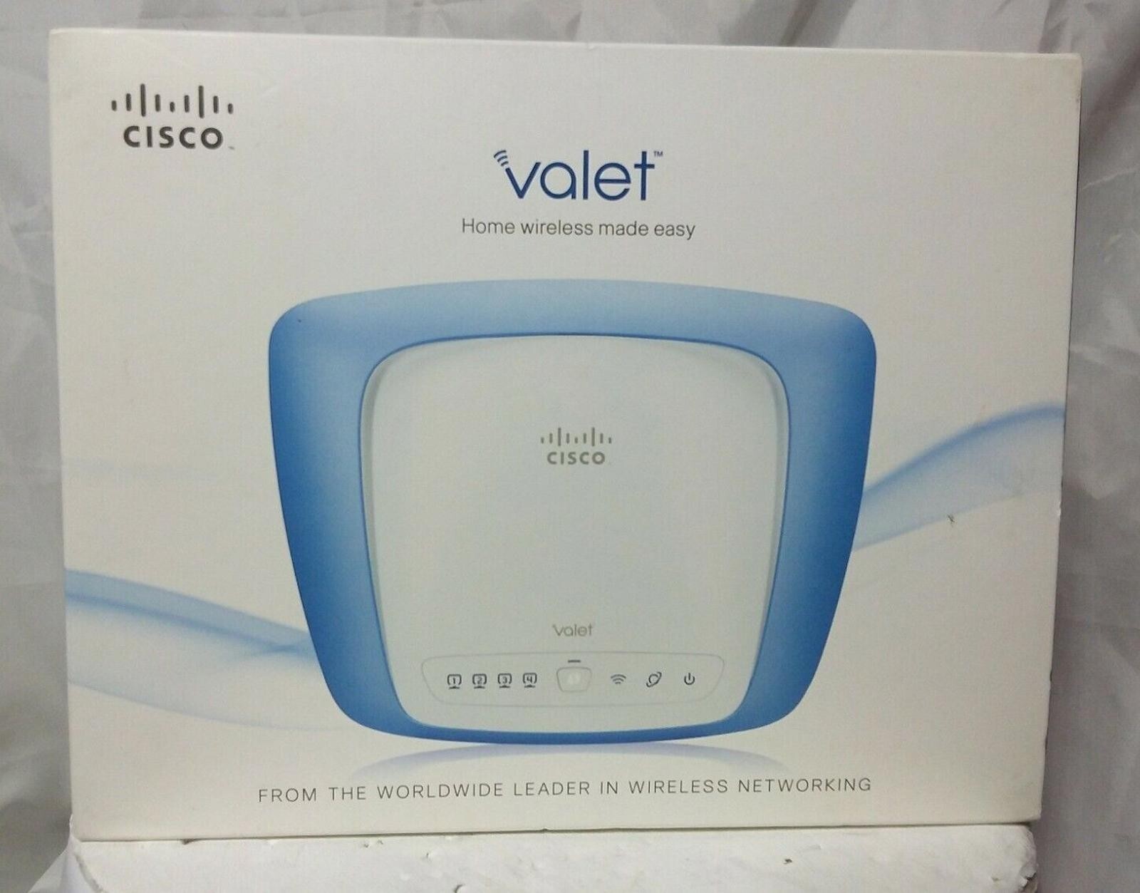 Cisco Valet M10 Wireless-N Router 300Mbps w/ Box & Cables