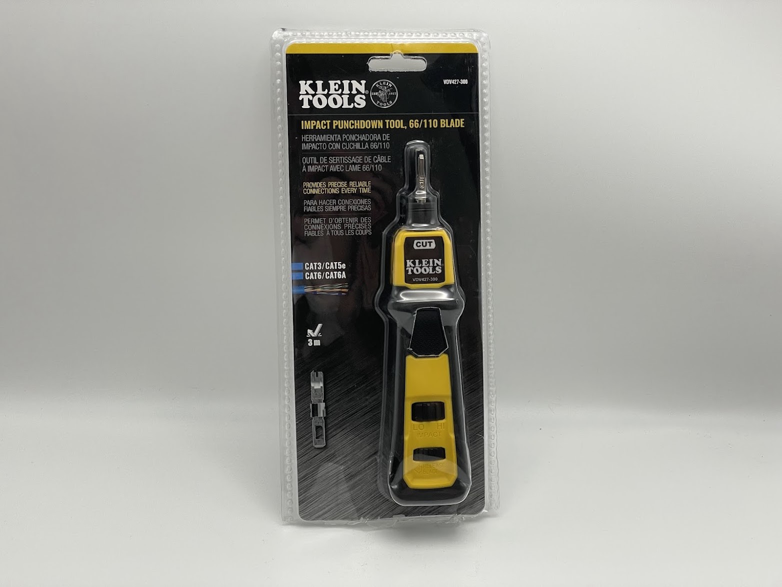 Klein Tools VDV427-300 Impact Punchdown Tool - 66/110 Blade