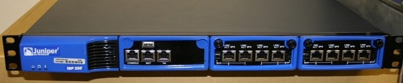 Juniper IDP-250 Intrusion Detection and Prevention Security Appliance Firewall