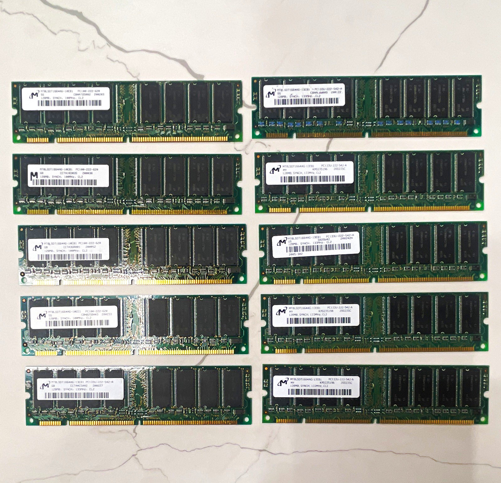 Micron 128 MB DDR2 SDRAM PC2-5300 (DDR2-667) 240-Pin DIMM