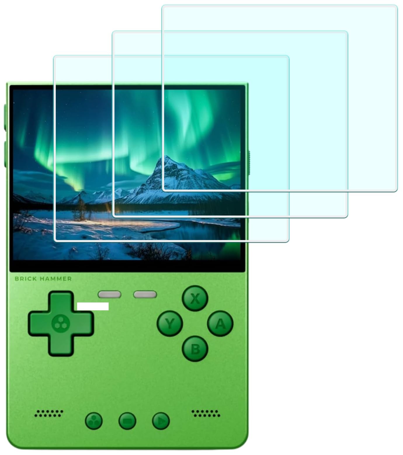 [3Pack] TRIMUI Brick Hammer Retro Handheld Game Console Screen Protector, 9H ...