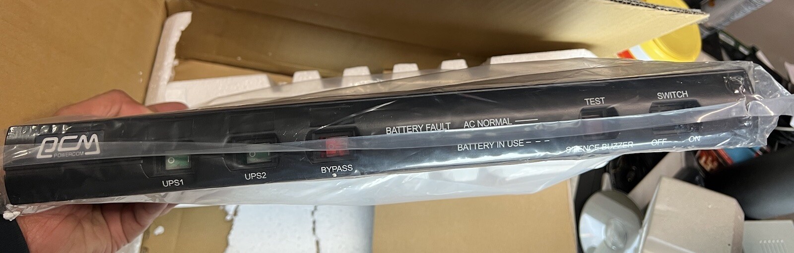 PCM Powercom UPS Power KIN-600AP RM BRAND NEW