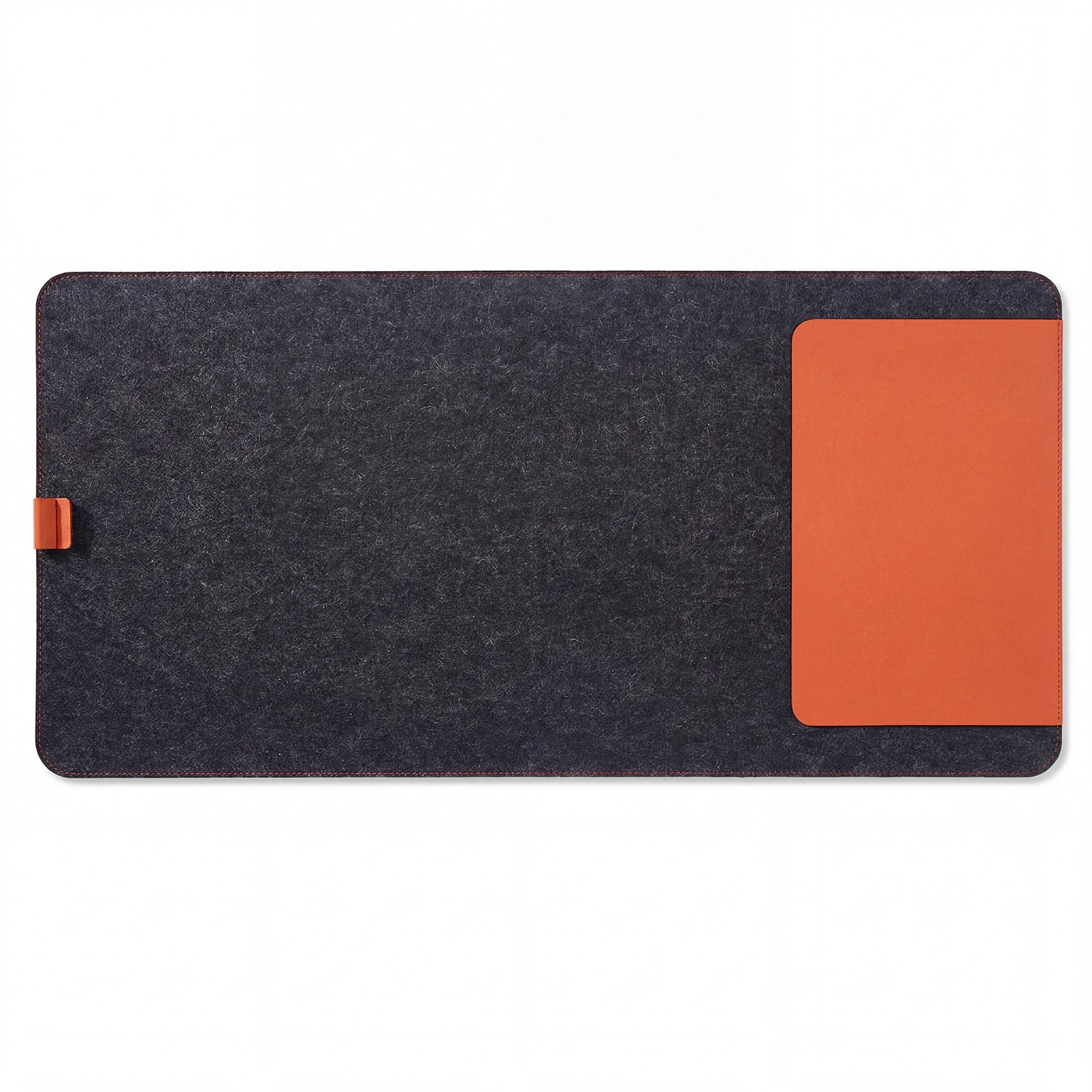 Felt Desk Mat Leather Mouse Pad Set Office Writing Gaming Protector Non Slip