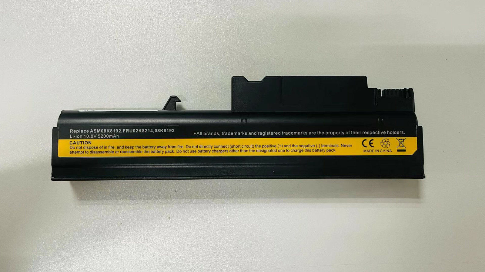 Battery for IBM ThinkPad R50 R51 R51e T41 R52 T40  T43P 08K8192 92P1069 92P1074