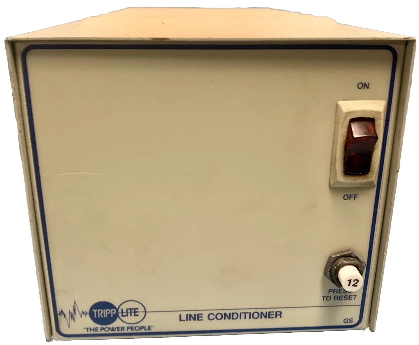 TRIPP LITE LC-1200 4-Outlet Line Conditioner 120V with Power Cable
