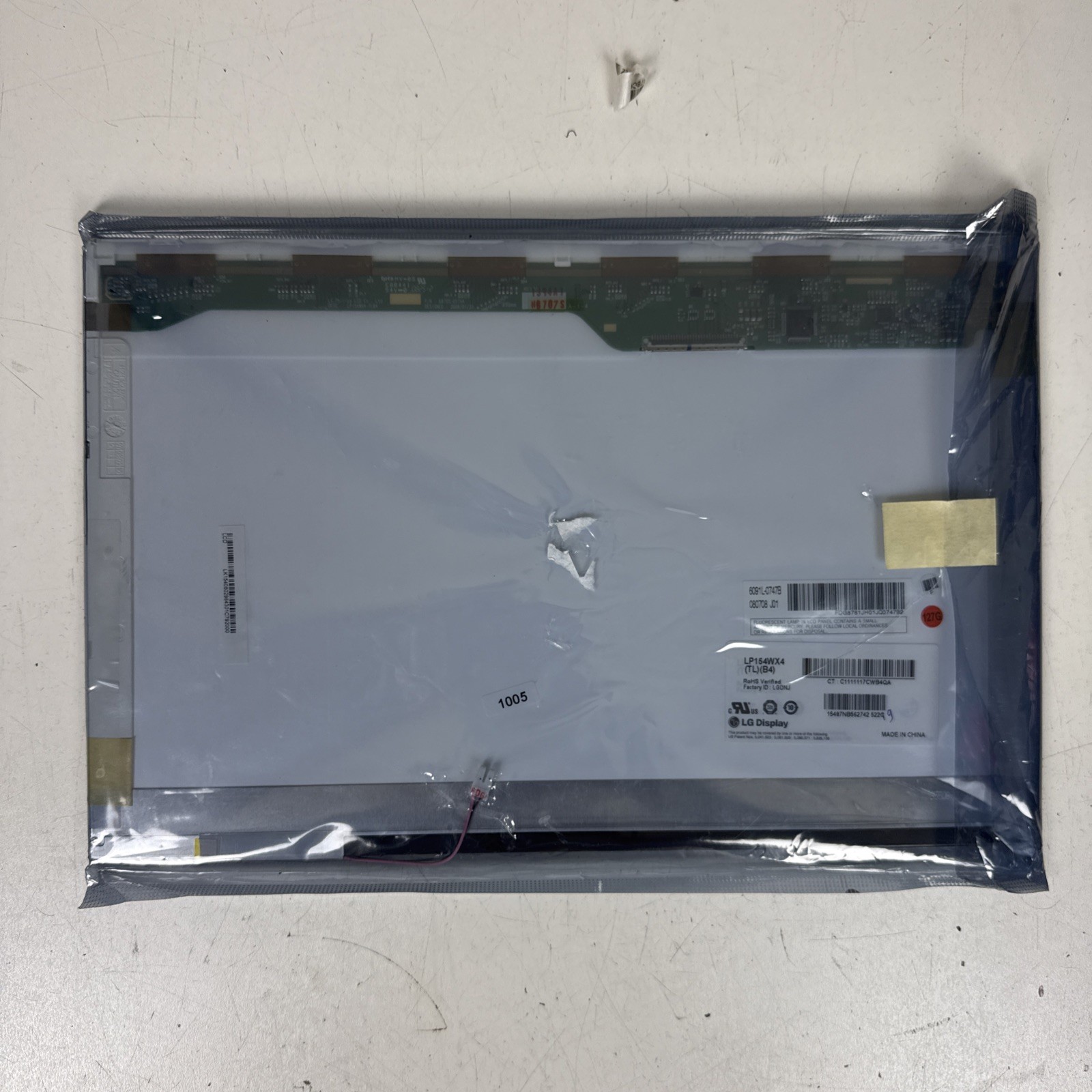 LG PHILIPS LP154WX4(TL)(B4) LAPTOP LCD Screen LP154WX4-TLB4 15.4" WXGA CCFL