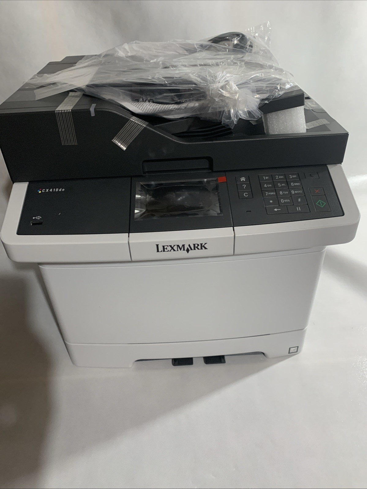 Lexmark CX410de Color Laser Printer Open Box Brand New With Ink