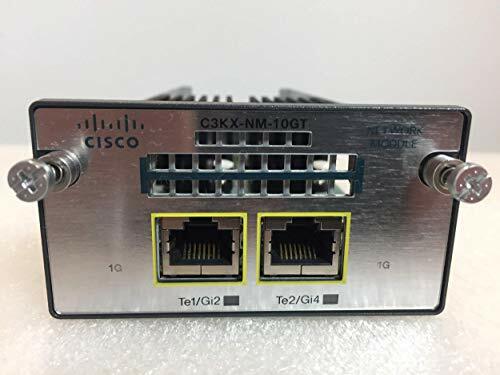 CISCO C3KX-NM-10GT 2-Port 10GigE RJ45 Ethernet Network Module 3750X 3560X Switch