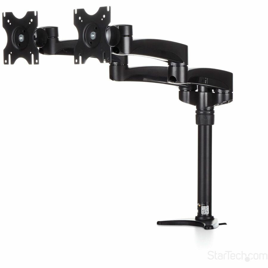StarTech Desk Mount Dual Monitor Arm, Dual Articulating Monitor Arm, Height