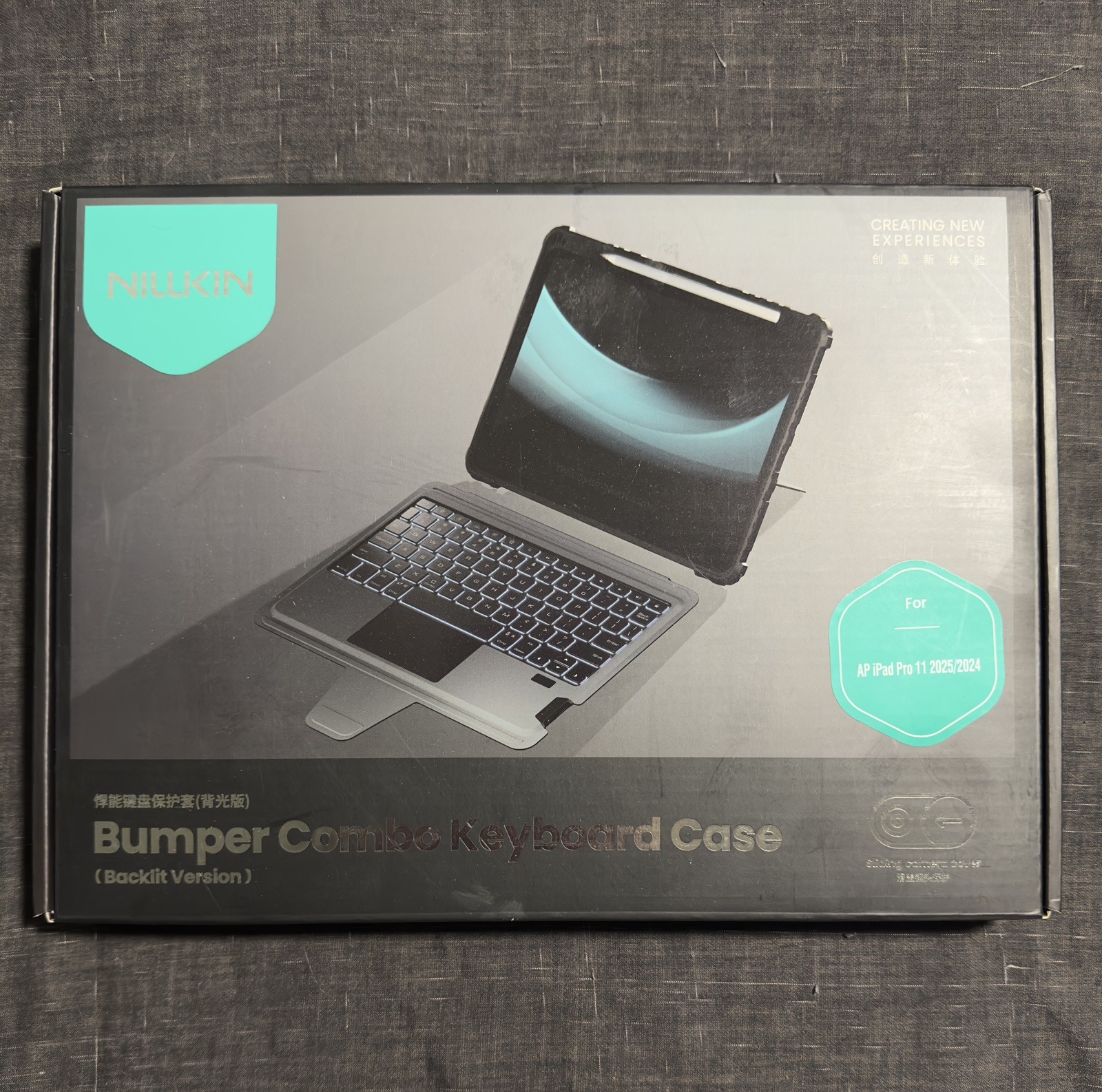 Nillkin Bumper Combo Backlit Keyboard Case iPad Pro 11 M4 2024 2025 NEW