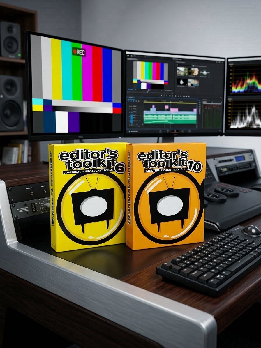 Digital Juice Editor’s Toolkit Vol 6 Corporate Broadcast & Vol 10 Multipurpose
