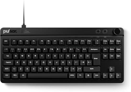 Pulsar Gaming Gears XBOARD MS Gaming Keyboard ISO UK Layout 89 Keys Cherry MX2A