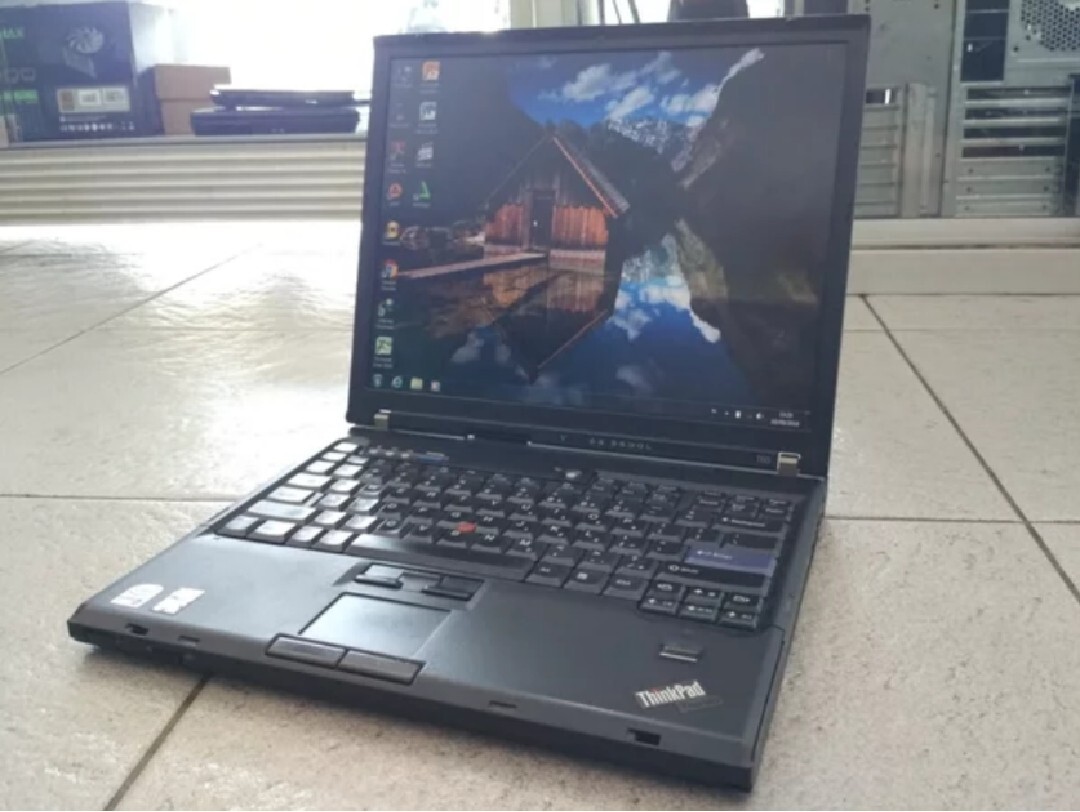 CLASSIC IBM T60 ✅THINKPAD✅ 14" NOT WIDE Win 7, MS Office,DVD READY 2 USE laptop