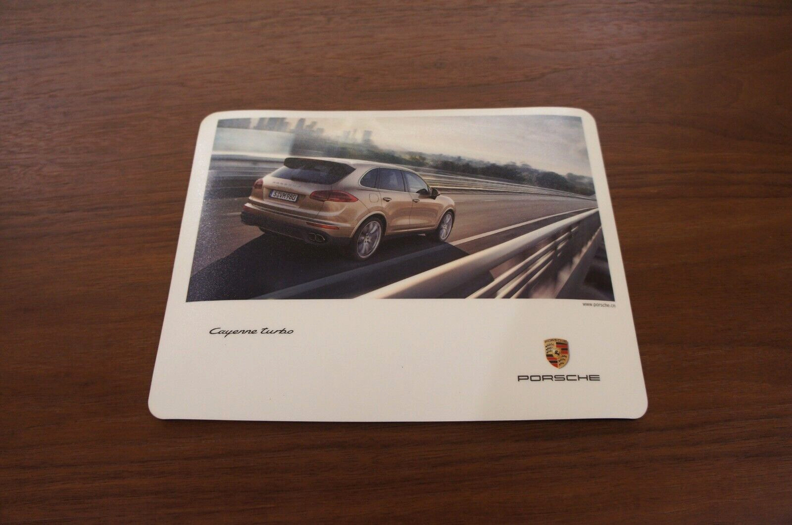 Genuine Porsche Cayenne Turbo PC Desk Computer Laptop Mouse Pad Mat 24 x 19 cm