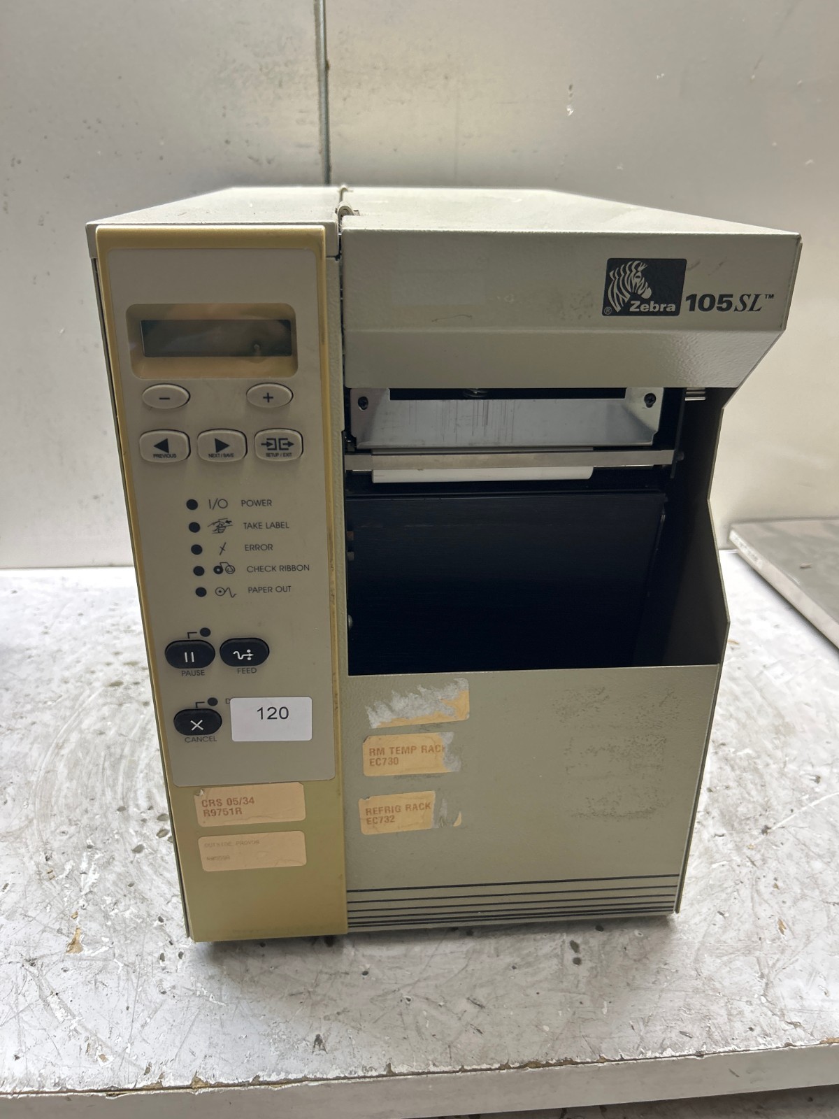 Zebra 105SL Etherner