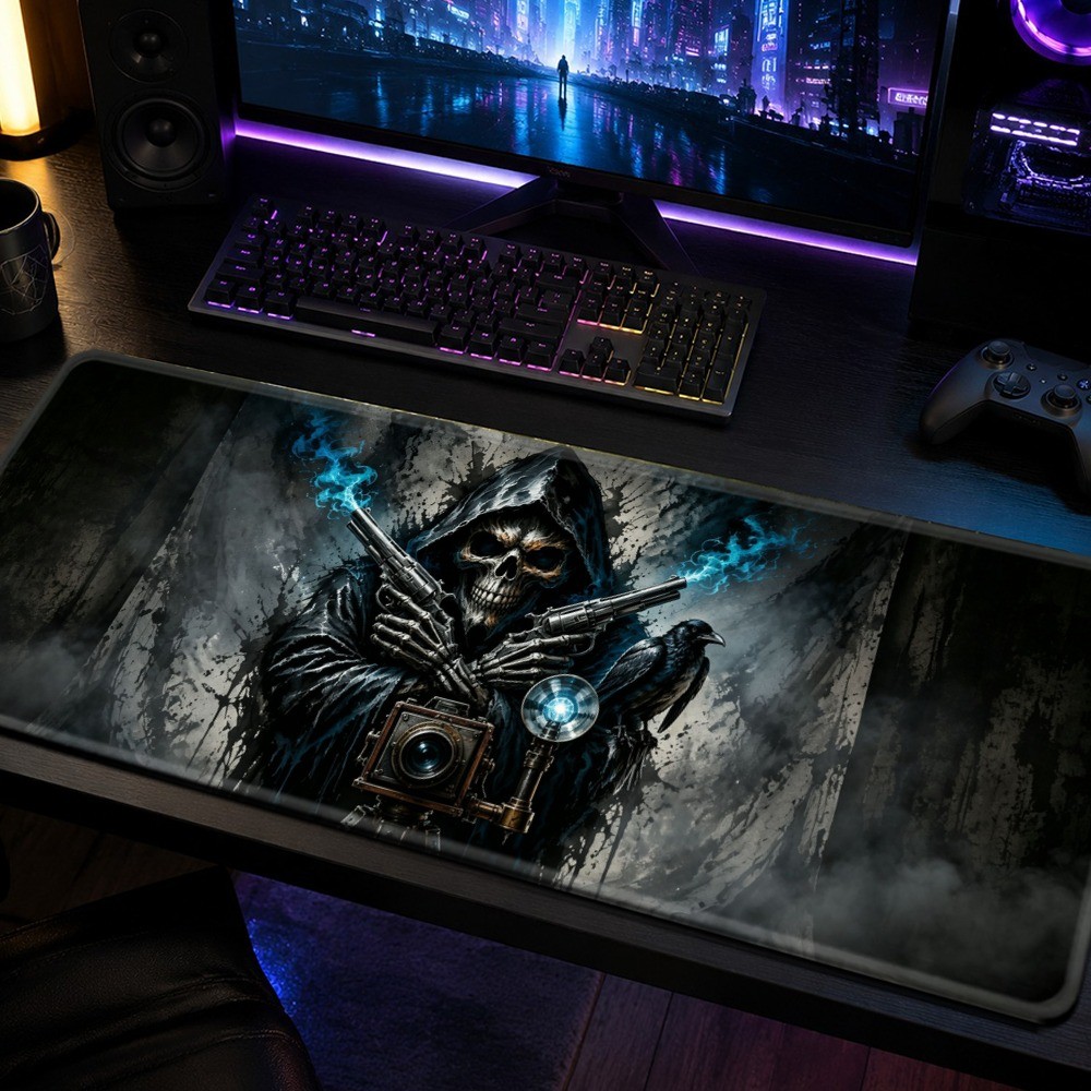 [ Class] 2D Flat Super Big Large Gaming Mouse Pad, Desktop Decoration Desk Pad
